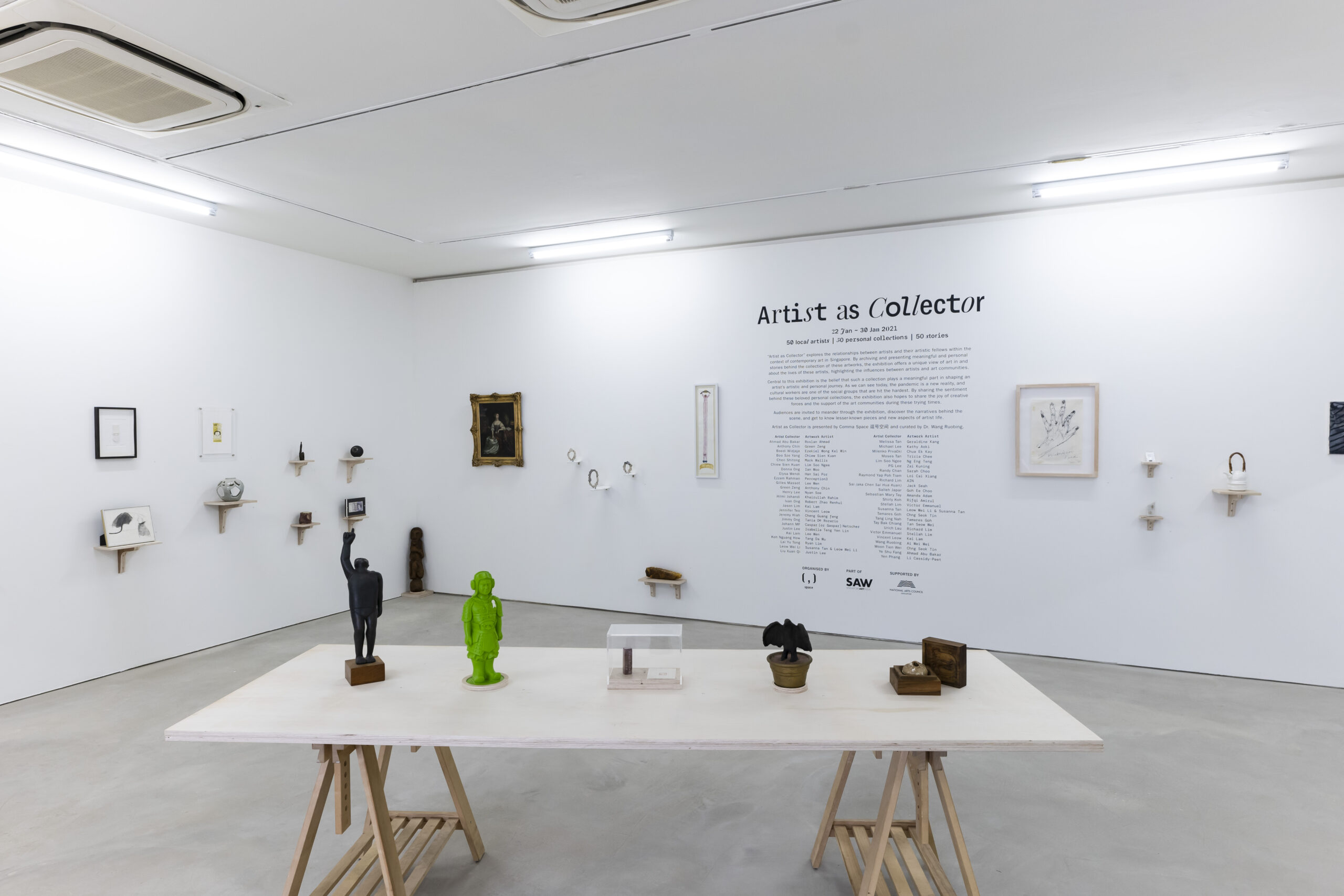 Artist as Collector_exhibition view 02